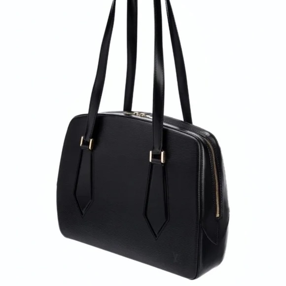 Louis Vuitton Epi Noir Voltaire Bag - Picture 3 of 13